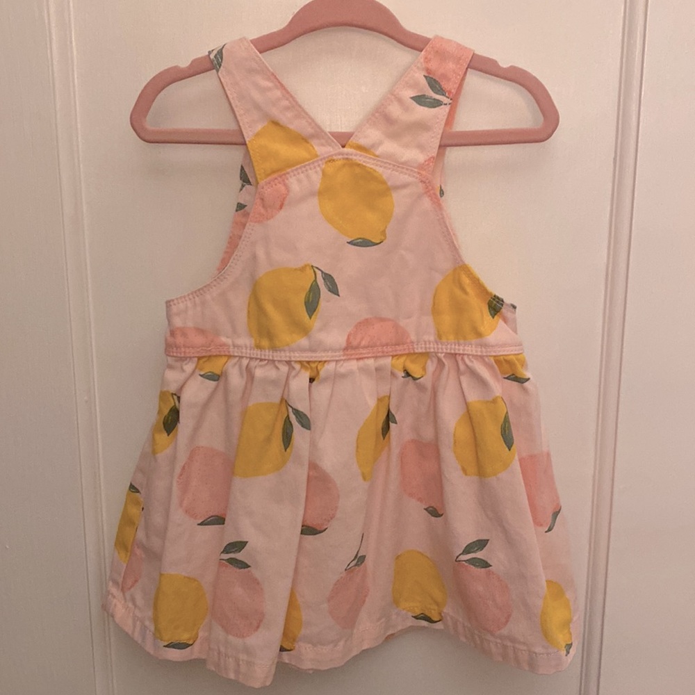 Carters Lemon Overall - Picture 2 of 3